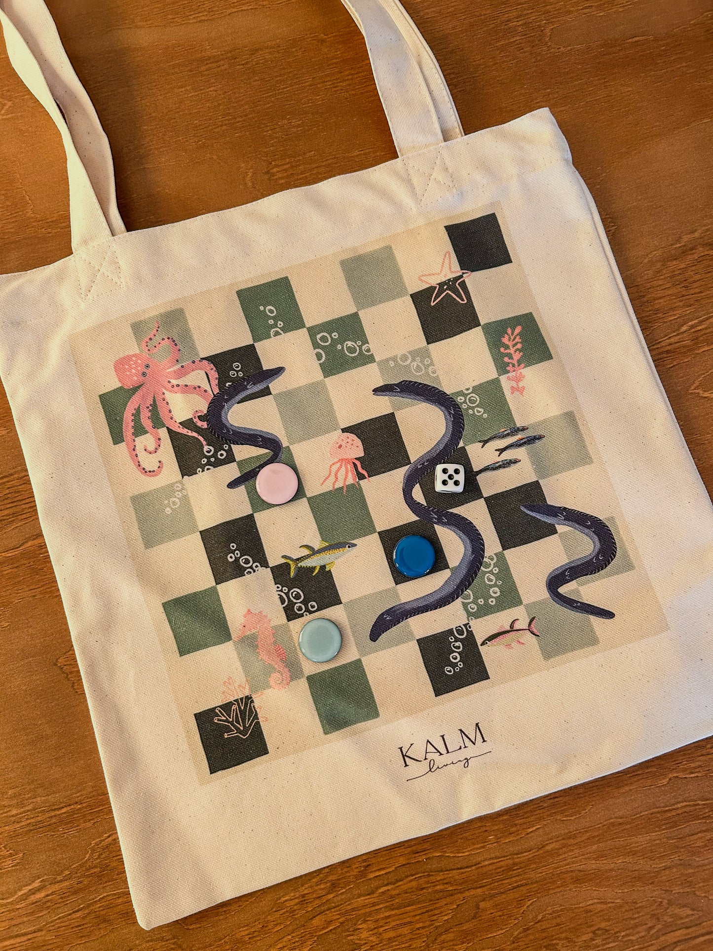 Snakes & Ladder Tote Bag
