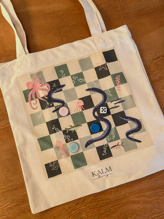 Snakes & Ladder Tote Bag