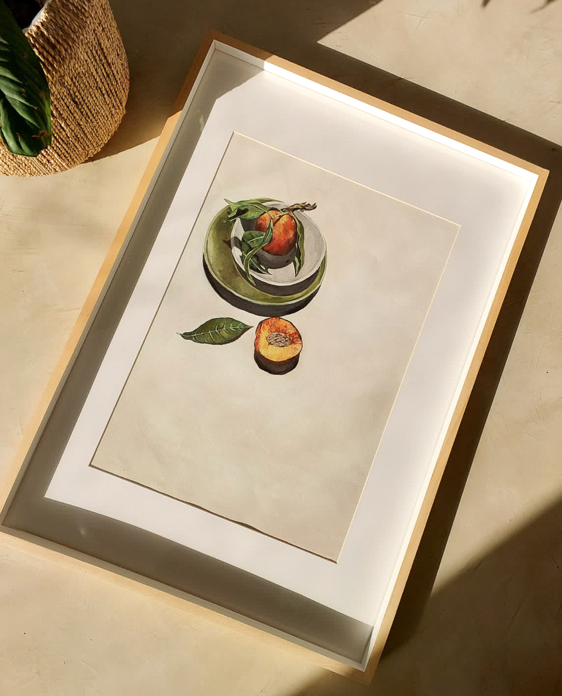 'Transvalia Peaches' Original Painting