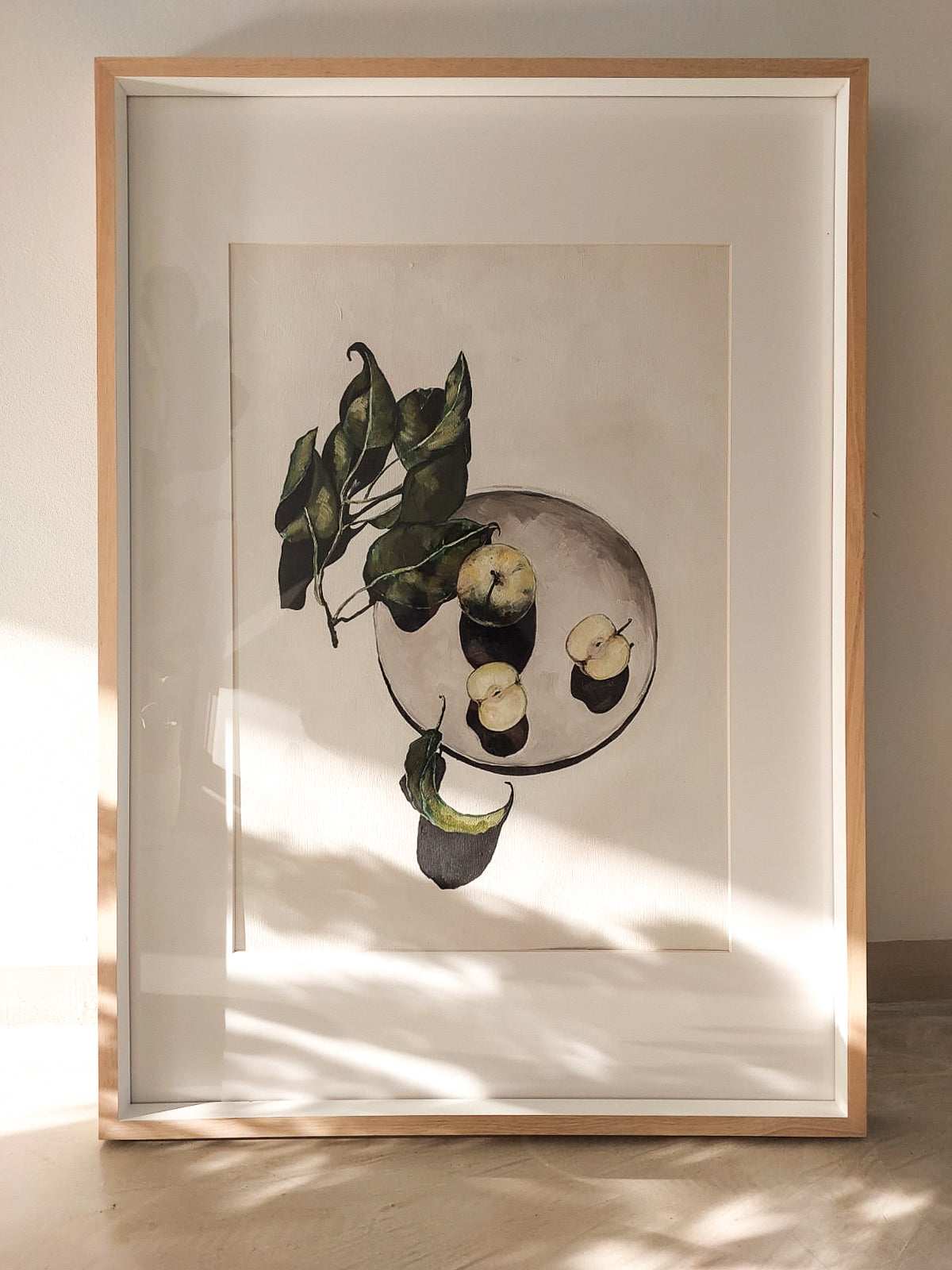 'Golden Yellow Apples' Art Print