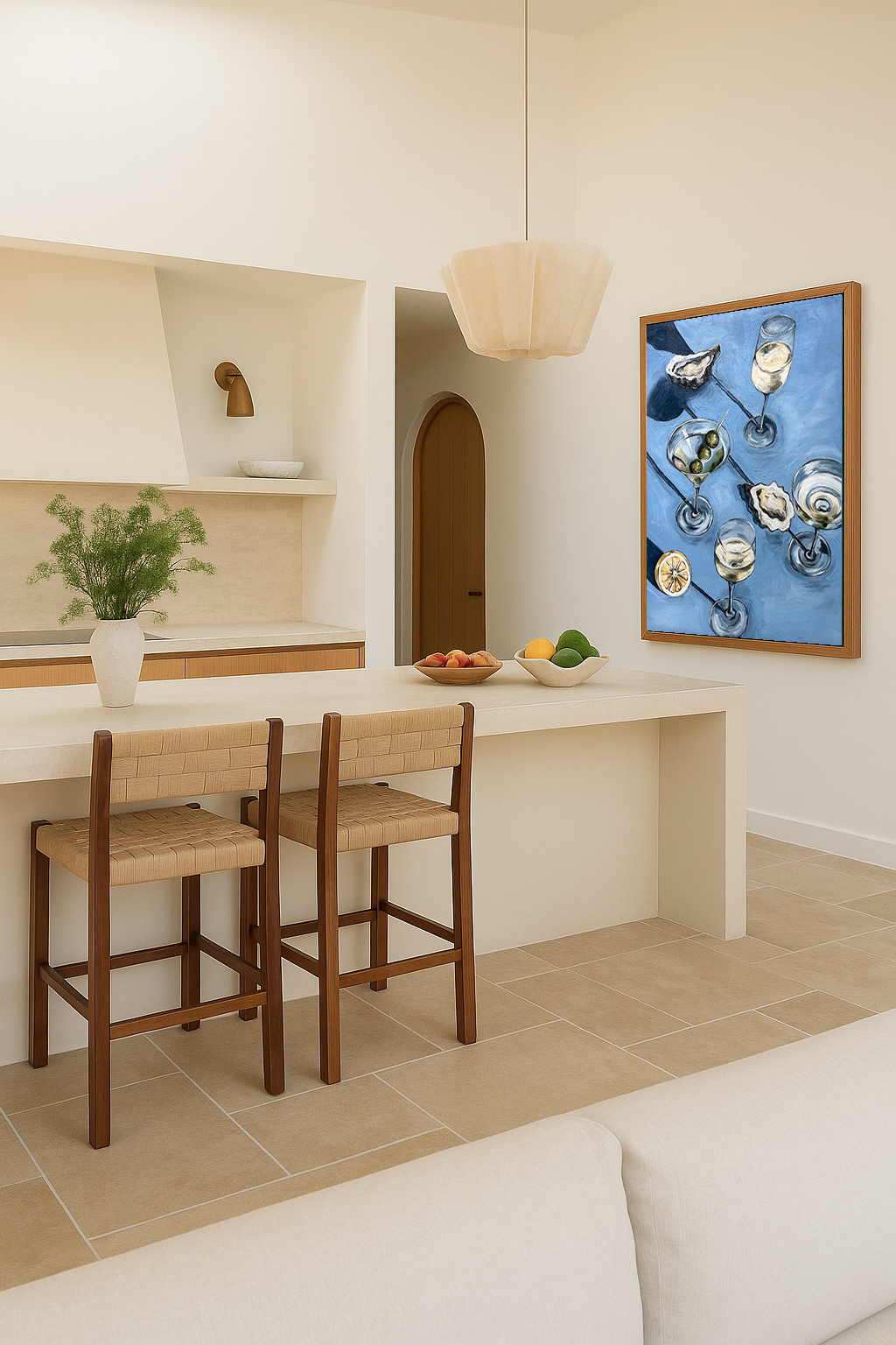 'Martini Please' Art Print