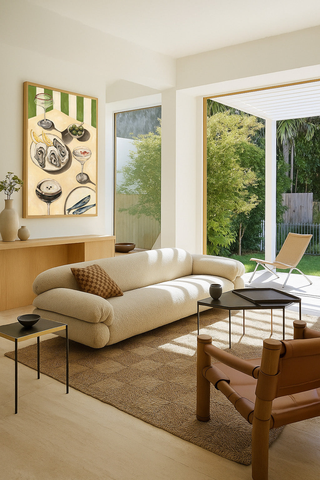 'Tipsy Oysters' Art Print