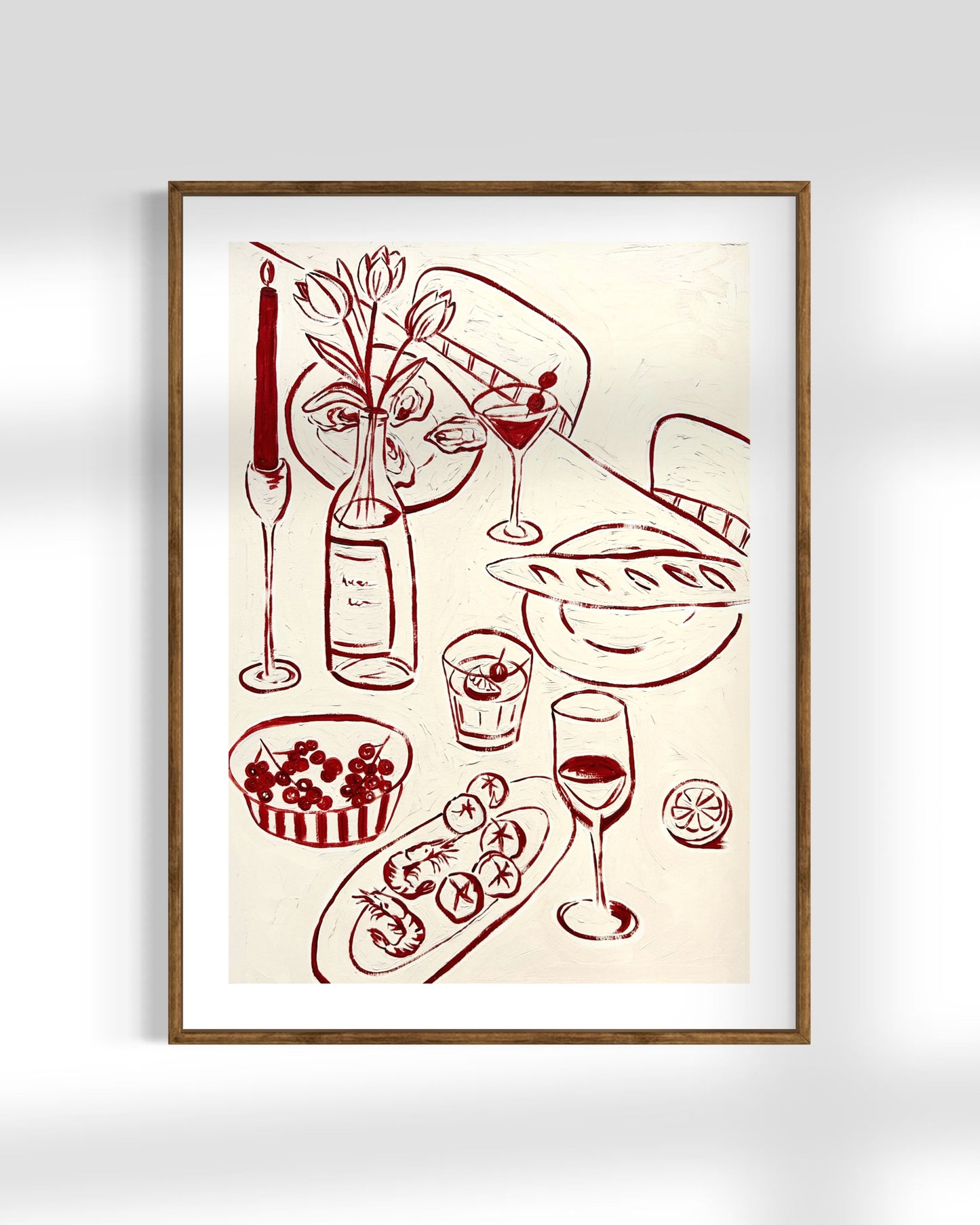 'Come Dine With Me' Original Painting