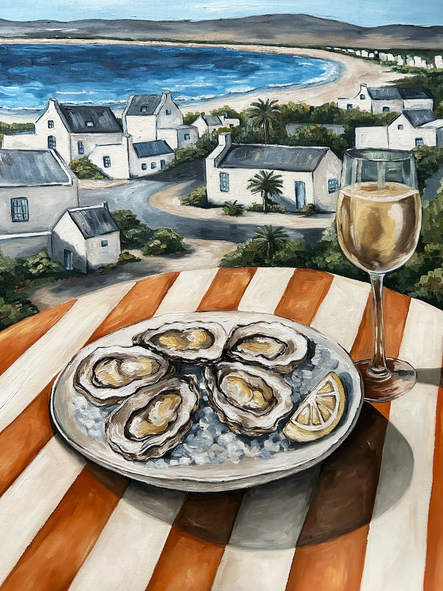 'Paternoster & Oysters' Original Painting