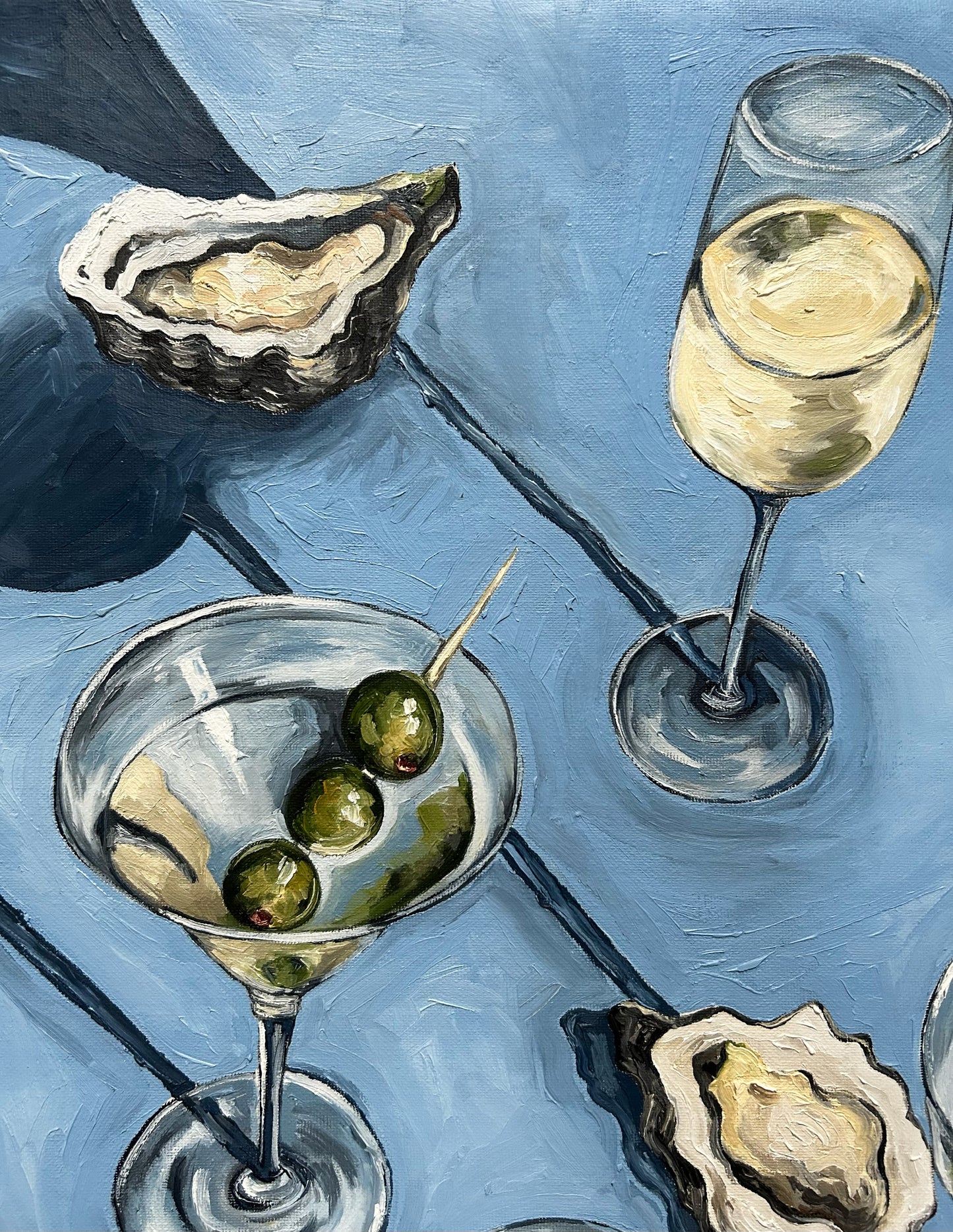 'Martini Please' Original Painting