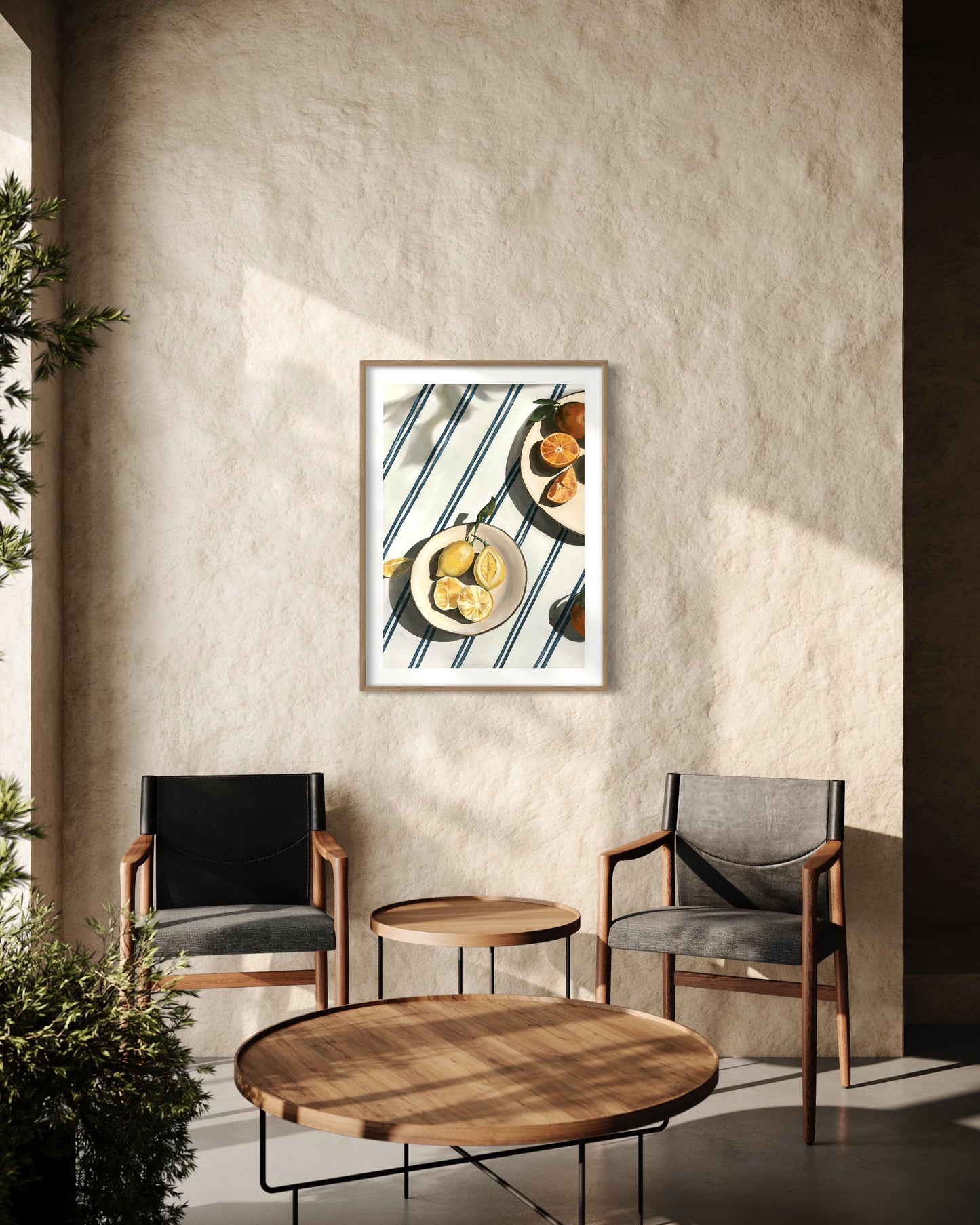 'Citrus Picnic' Art Print