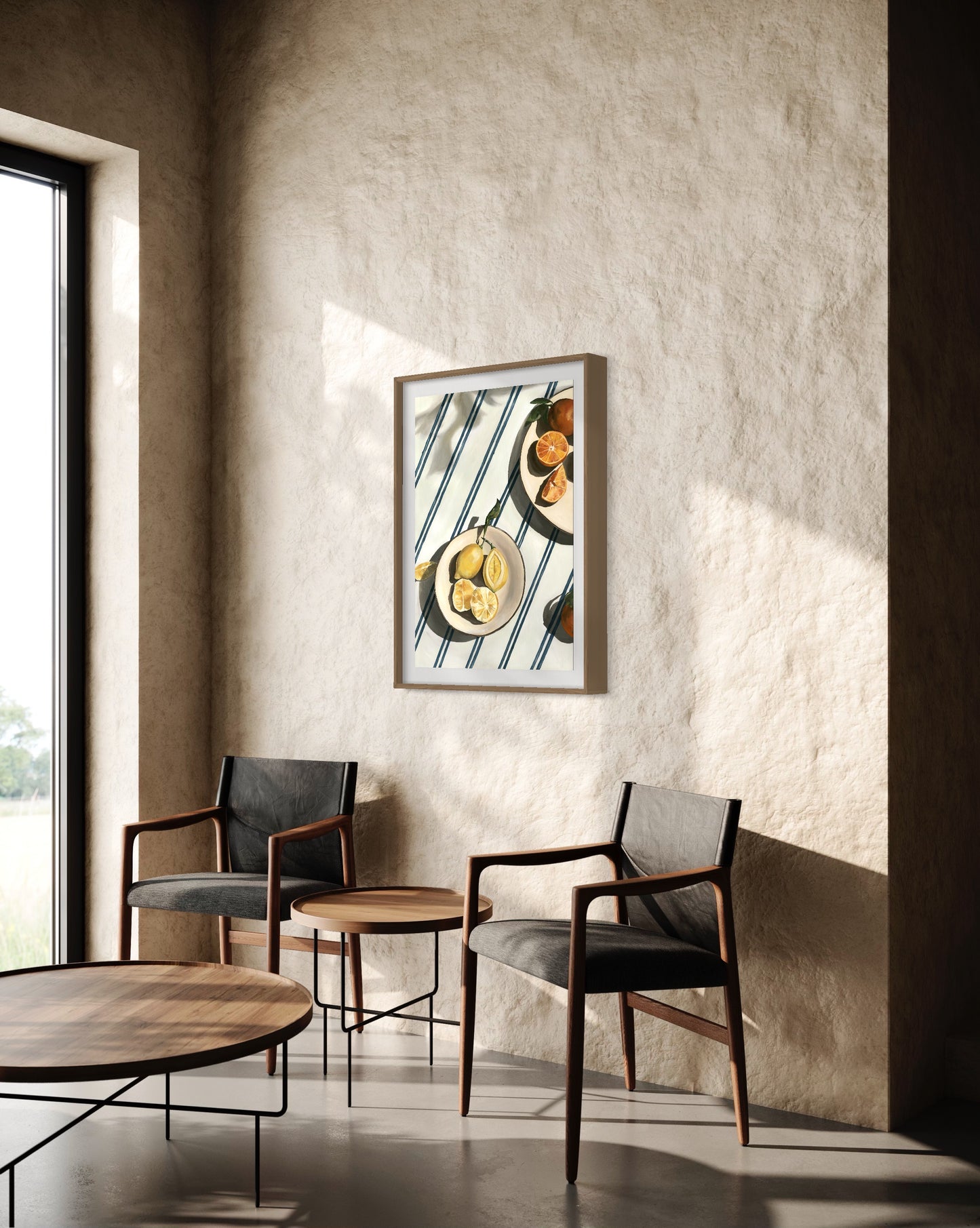 'Citrus Picnic' Art Print