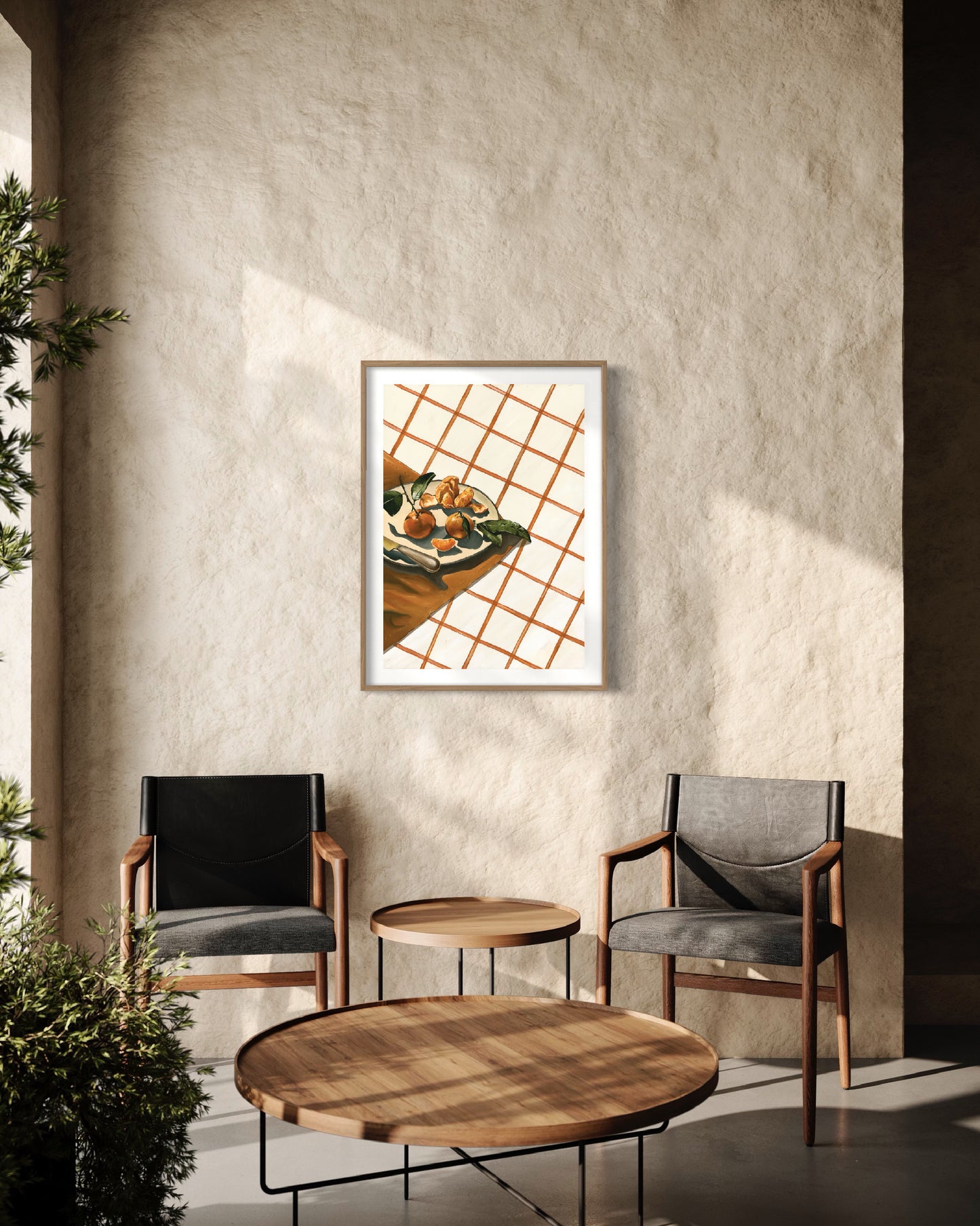 'Orange Picnic' Original Painting