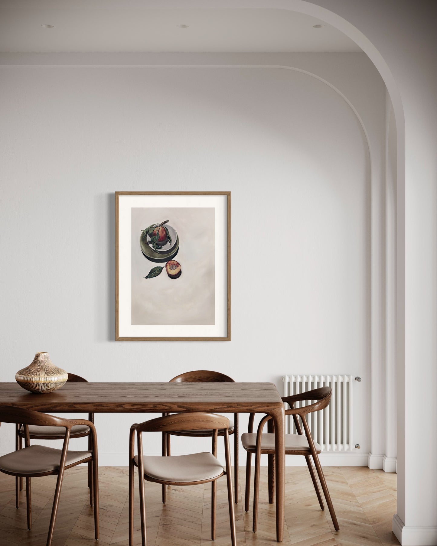 'Transvalia Peaches' Art Print