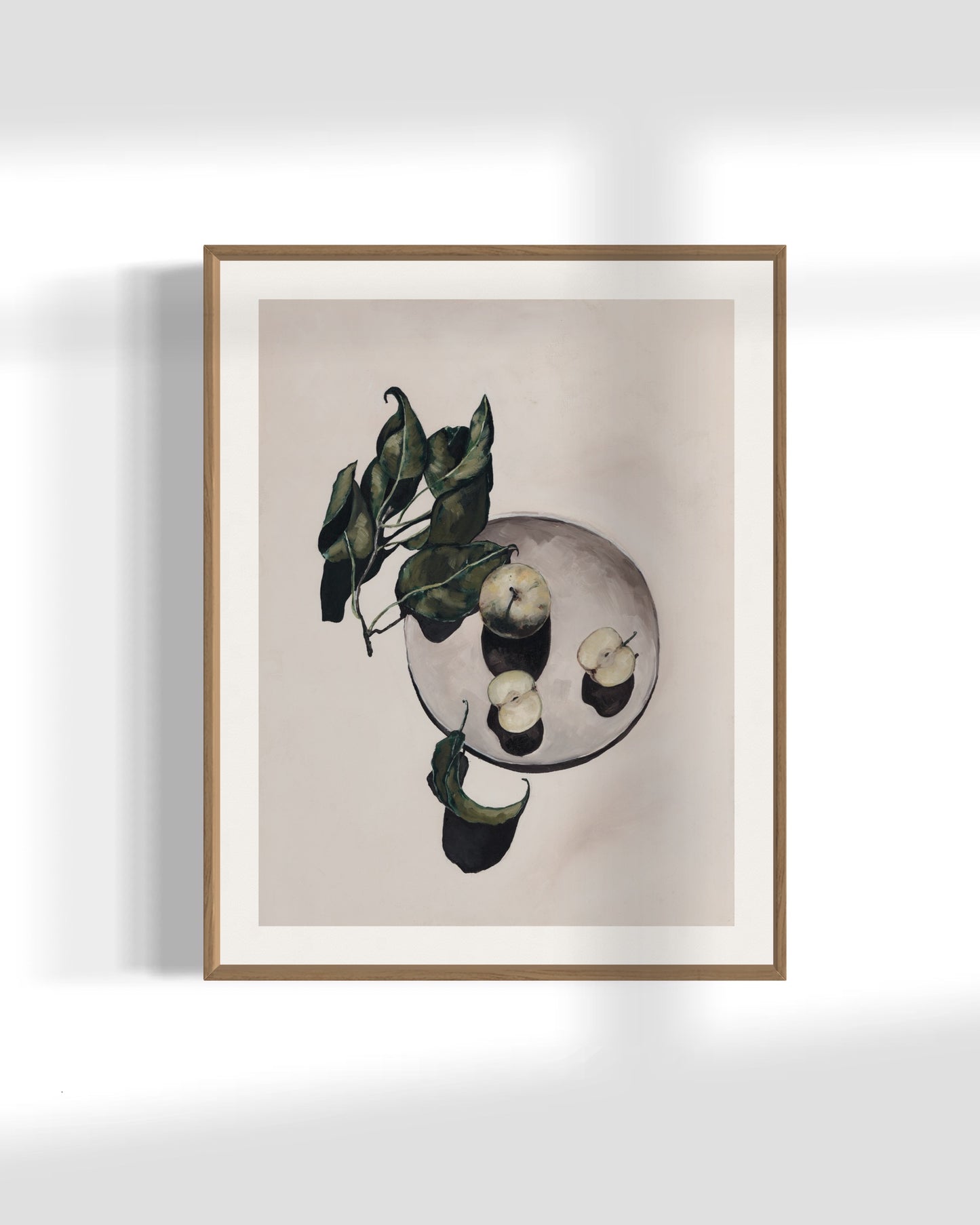 'Golden Yellow Apples' Original Painting