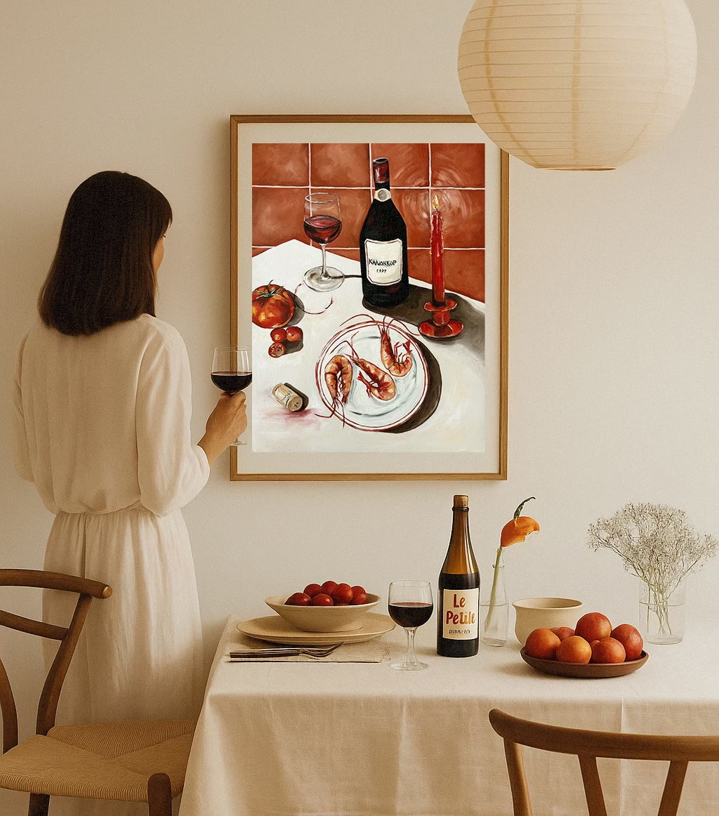 'Red Red Wine'Original Painting