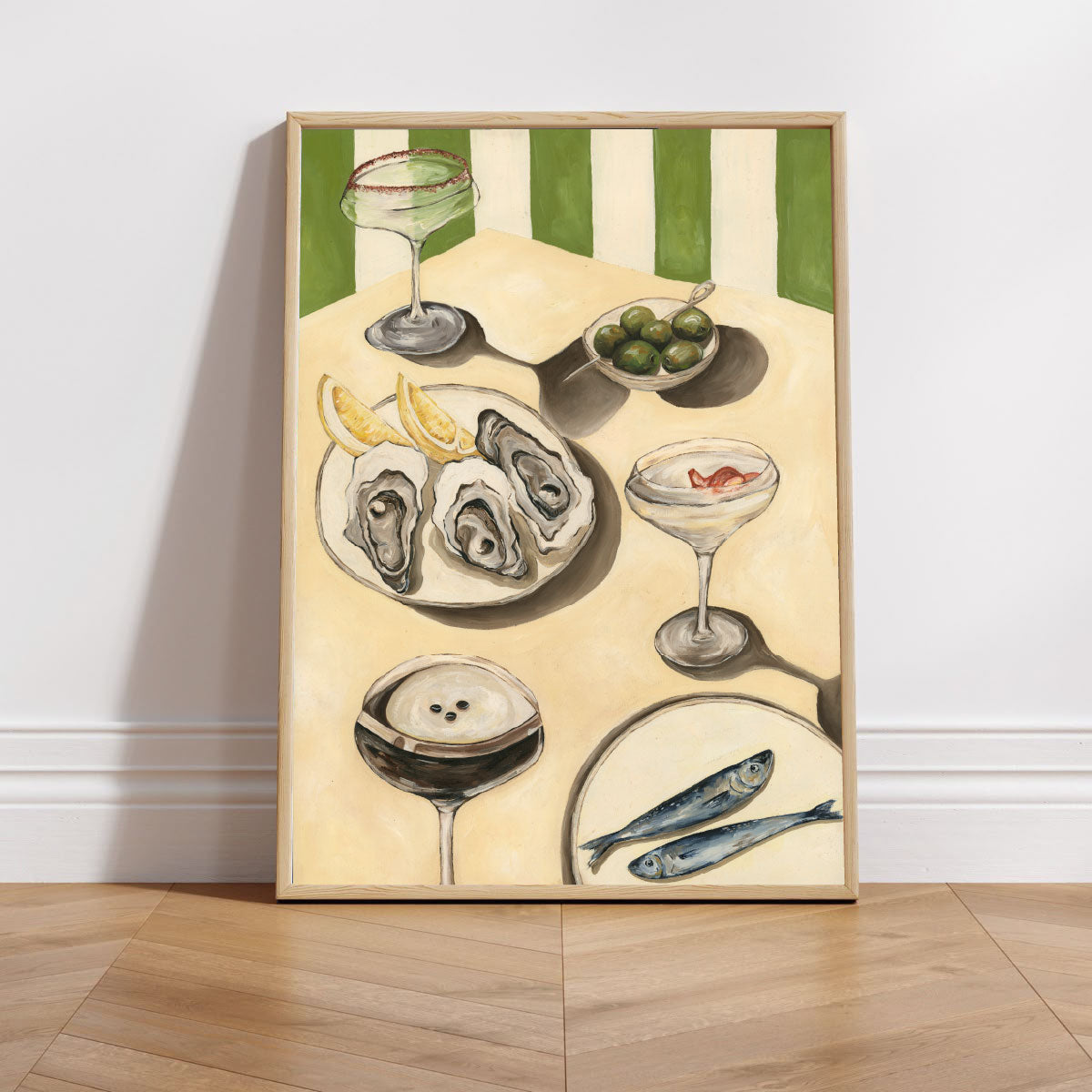 'Tipsy Oysters' Original Painting