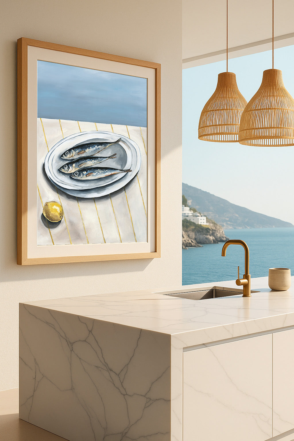 'Catch of Citrus' Original Painting