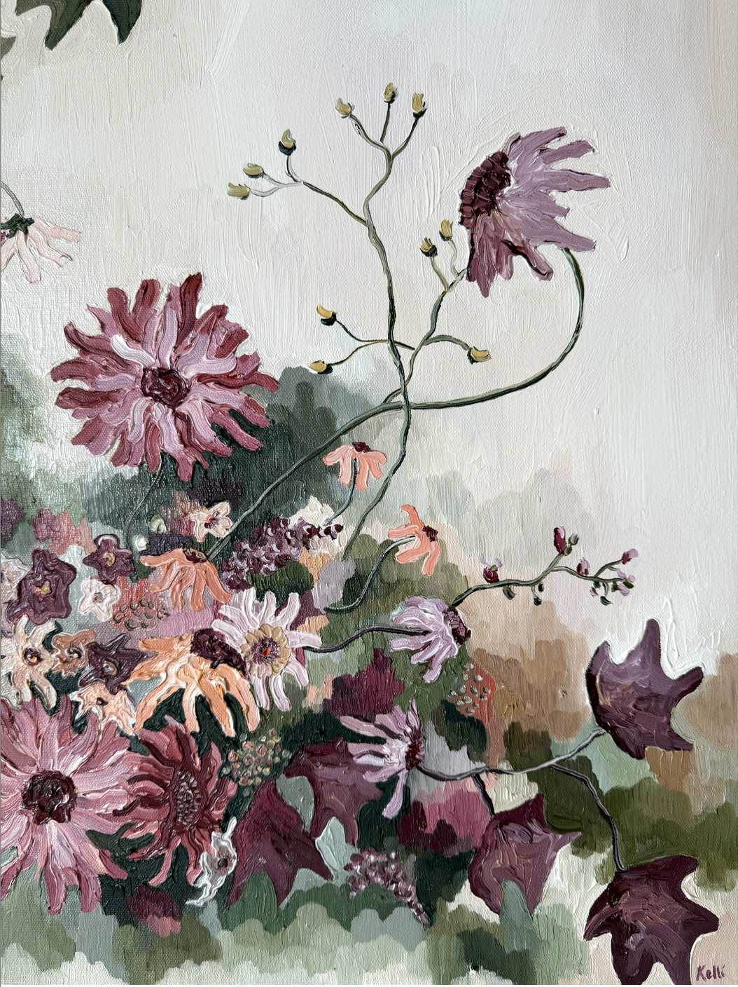 'In Full Bloom' Original Painting