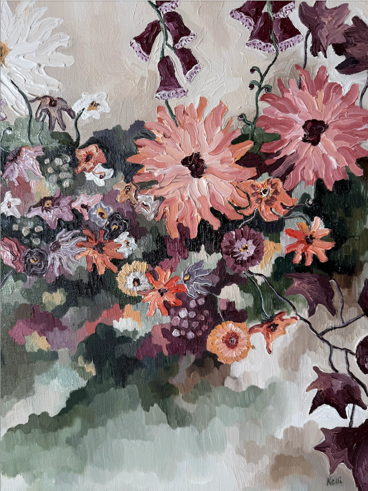 'Velvet Meadow' Original Painting
