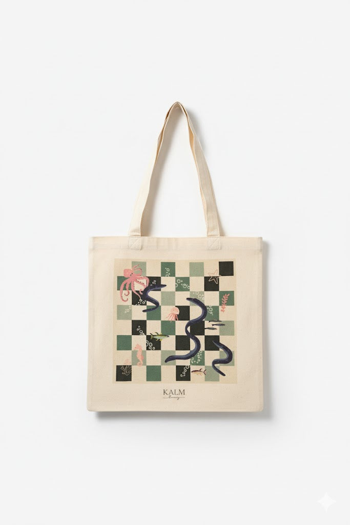 Snakes & Ladder Tote Bag